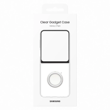Etui silikonowe do Samsung Galaxy Z Flip 5 Gadget Case przezroczyste
