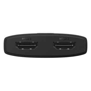 2w1 Adapter rozdzielacz HDMI 4K 60Hz dwukierunkowy AirJoy 1m czarny