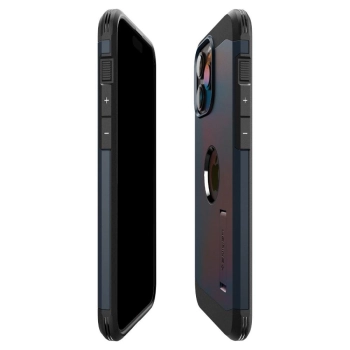 Etui Tough Armor MagSafe na iPhone 15 Pro czarny metal
