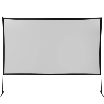 Ekran projekcyjny podłogowy składany 150'' 331.9 x 186.7 cm 16:9