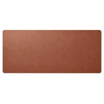Podkładka mata na biurko pod myszkę laptop antypoślizgowa gamingowa 90x40cm brązowa