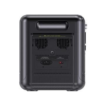 Stacja zasilania 640000mAh 2400W USB-A USB-C XT60 AC 50/60Hz czarna