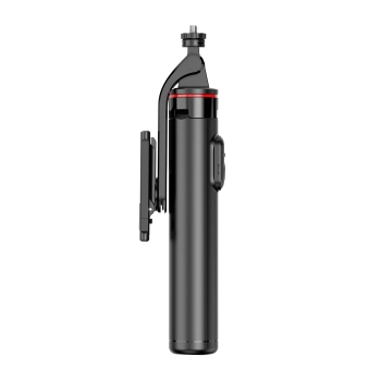 Selfie stick teleskopowy z pilotem stojak tripod na telefon 1.3m - czarny