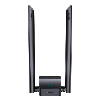 Karta sieciowa USB WiFi 2.4GHz 5GHz FastJoy Access Point 1300 Mb/s - czarna