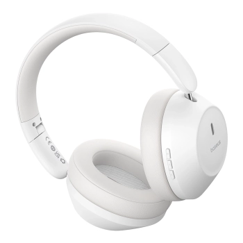 Słuchawki bezprzewodowe nauszne Bass 30 Max Bluetooth 5.3 - białe