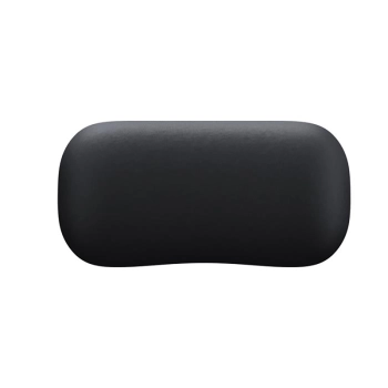 Ergonomiczna podkładka pod nadgarstek 130 x 65 mm - czarna