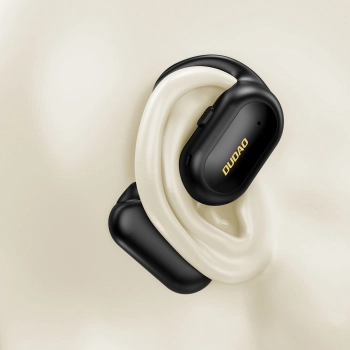 Słuchawka biznesowa OWS U4A z mikrofonem do rozmów Bluetooth 5.3 IPX5 - czarna