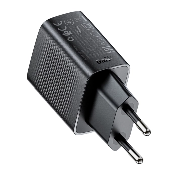 Ładowarka sieciowa A102 GaN USB-C PD 30W - czarna