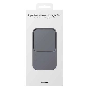 Ładowarka Samsung indukcyjna 15W - czarna + ładowarka sieciowa + kabel