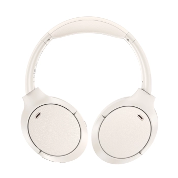 Słuchawki nauszne H6 ANC bezprzewodowe Bluetooth 5.3 IPX4 - białe
