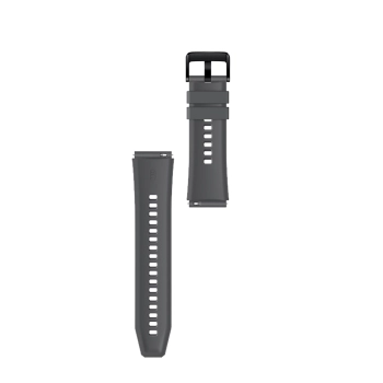 Pasek silikonowy do zegarka Huawei Watch GT 2/3/4/2 Pro/3 Pro/4 Pro/GT 2e 46mm - szary