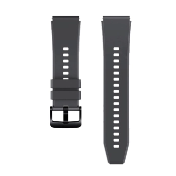 Pasek silikonowy do zegarka Huawei Watch GT 2/3/4/2 Pro/3 Pro/4 Pro/GT 2e 46mm - szary