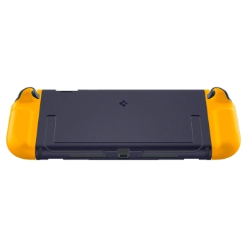Etui pokrowiec na Nintendo Switch 2 z podstawką Nano Pop - granatowo-żółte