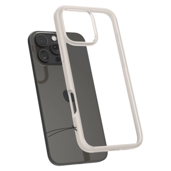 Etui plecki na iPhone 16 Pro Ultra Hybrid - tytanowe