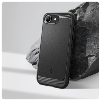 Etui case na iPhone 16e Rugged Armor MagSafe - czarne