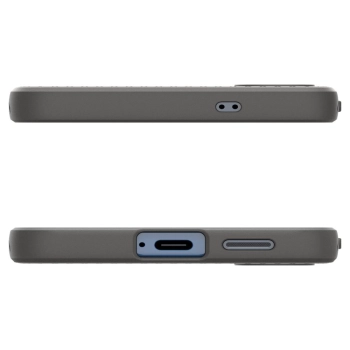 Etui pokrowiec na Samsung Galaxy S25 Liquid Air - szare