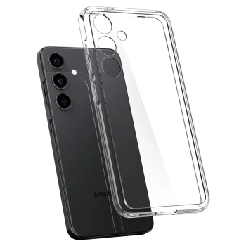 Etui case na Samsung Galaxy S24+ Ultra Hybrid - przezroczyste