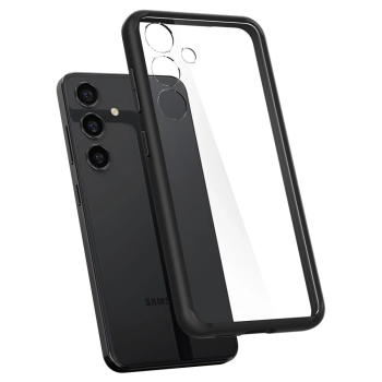 Etui case na Samsung Galaxy S24+ Ultra Hybrid - czarny mat