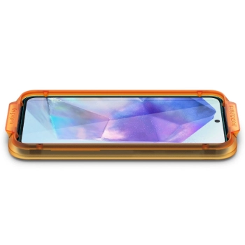 Szkło hartowane z ramką monatżową na Samsung Galaxy A55 Glas tR AlignMaster - 2 szt.