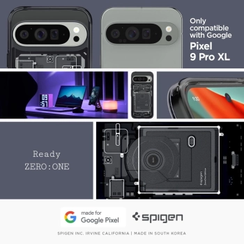 Etui ochronne na Google Pixel 9 Pro XL Ultra Hybrid - szare