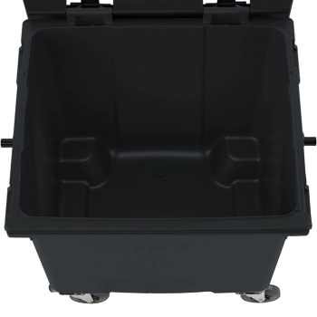 Kontener pojemnik na odpady śmieci komunalne PZH EN 840-2 DIN 1100L - czarny