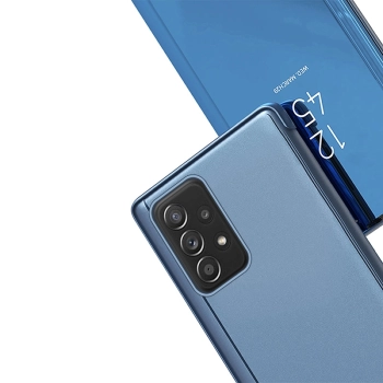 Futerał etui z klapką do Samsung Galaxy A73 Clear View Case - czarny