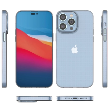 Żelowy pokrowiec etui do iPhone 14 Pro Max Ultra Clear 0.5mm - przezroczysty