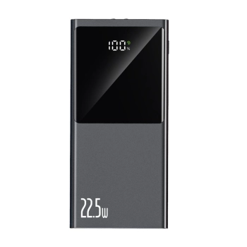Powerbank PB13 20000mAh USB-A USB-C iPhone Lightning z kablem USB-C - USB-A 22.5W - szary