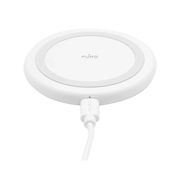 Ładowarka bezprzewodowa do smartfonów Android iPhone 15W - biała