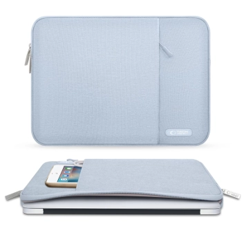 Torba etui pokrowiec ochronny na laptopa 13-14''- niebieski