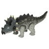 Dinozaur Triceratops zabawka interaktywna na baterie chodzi świeci ryczy
