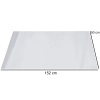 Folia rolka lustrzana lustro chrom srebrna 1,52x18m