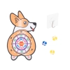 Tarcza Dart z rzutkami piłkami na rzep corgi