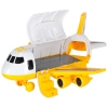 Transporter samolot + 3 auta pojazdy budowlane