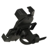 Uchwyt rowerowy motocyklowy na telefon czarny stabilny