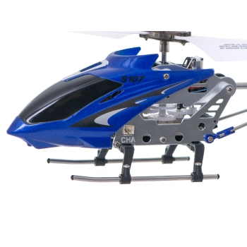 Helikopter zdalnie sterowany na pilota RC SYMA S107G niebieski