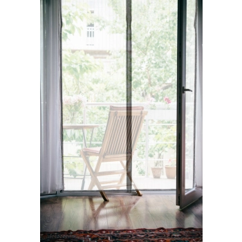 Moskitiera siatka magnetyczna na drzwi 110x220cm CZARNA
