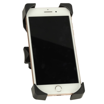 Uchwyt rowerowy motocyklowy na telefon czarny stabilny