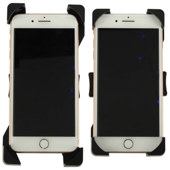 Uchwyt rowerowy motocyklowy na telefon czarny stabilny