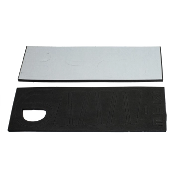 Zegar ścienny naklejany DIY regulowany duży 80-120cm czarny 4 cyfry