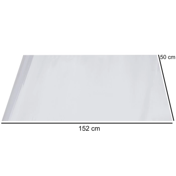 Folia rolka lustrzana lustro chrom srebrna 1,52x18m