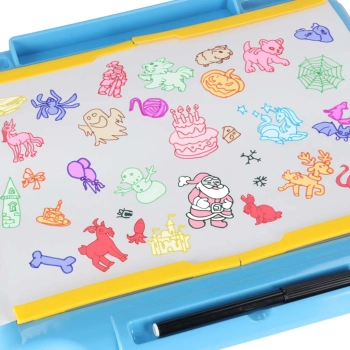 Projektor rzutnik stolik do rysowania karty niebieski