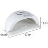 Lampa do paznokci Sun X5 UV 45 LED 150W manicure hybrydy żele