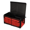 Organizer do bagażnika torba do samochodu czarny czerwony 58x37x32