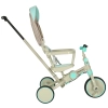 Rowerek trójkołowy TRIKE FIX V4 rower spacerówka rowerek biegowy 6w1 szary niebieski
