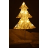 Choinka świecąca dekoracja świąteczna 10 LED 39 cm ciepły biały