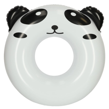 Kółko do pływania koło dmuchane kółko plażowe panda 80cm max 60kg