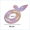 Kółko do pływania koło dmuchane syrena z brokatem galaxy 94 cm XXL max 60kg