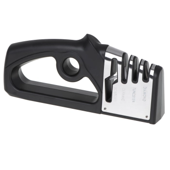 Ostrzałka do noży osełka do noży kuchennych nożyczek 4w1 diamentowa ceramiczna