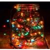 Lampki LED łańcuch świetlny świąteczne choinkowe 10m 100LED multikolor 8 trybów świecenia